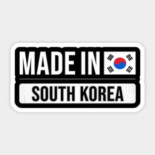 Made In South Korea - Gift for South Korean With Roots From South Korea Sticker